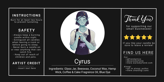 Cyrus: Stolen Sweets & Coffee || PREORDER
